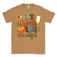 Toasted Coconut eat drink and be thankful Classic Tee - CowGirlArtShop