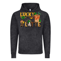 Vintage Black lucky a latte Vintage Hoodie - FaDigitalArtStudio