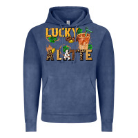 Vintage Denim lucky a latte Vintage Hoodie - FaDigitalArtStudio