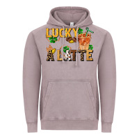 Vintage Zinc lucky a latte Vintage Hoodie - FaDigitalArtStudio