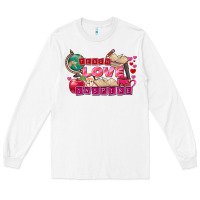 White Valentine's Day Teach Love Inspire Long Sleeve Tee - FaDigitalArtStudio