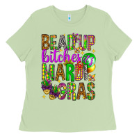 Bead Up Bitches It's Mardi Gras Ladies Tee | Teevron