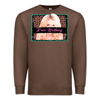 Chestnut free britney leopard glitter Premium Sweatshirt - AdoDesignShop