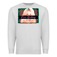 Dove Grey free britney leopard glitter Premium Sweatshirt - AdoDesignShop