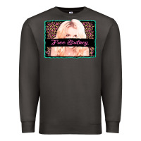 Smoke free britney leopard glitter Premium Sweatshirt - AdoDesignShop