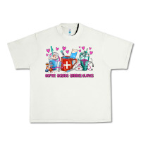 Pistachio Coffee Nurse Repeat Nurse Coffee Cups Urban Heavy Tee - FaDigitalArtStudio
