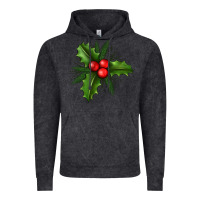 Vintage Black Mistletoe Vintage Hoodie - BundleAndBundleShop