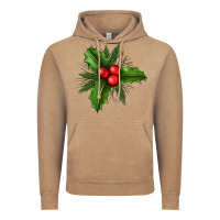 Vintage Coffee Mistletoe Vintage Hoodie - BundleAndBundleShop