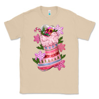 Mushroom pink christmas socks Classic Tee - CowGirlArtShop