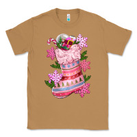 Toasted Coconut pink christmas socks Classic Tee - CowGirlArtShop