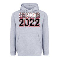 Heather Grey senior baseball Heavyweight Hoodie - AdoDesignShop