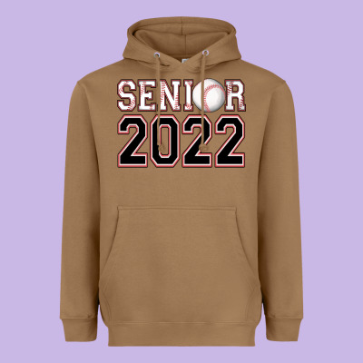 Senior Baseball Heavyweight Hoodie Designed By Adodesignshop