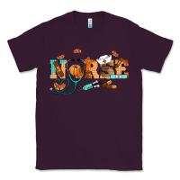 Plum fall nurse Classic Tee - RanaPortraitStore