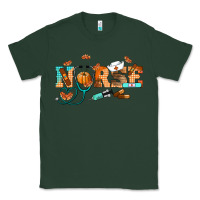 Sports Green fall nurse Classic Tee - RanaPortraitStore