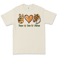 Bone Peace Love Horses Premium Tee - Jasminsmagicworld