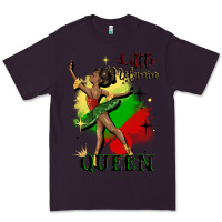 Plum little melanin queen Premium Tee - CowGirlArtShop