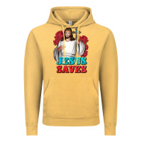 Vintage Mustard Jesus Saves Vintage Hoodie - BundleAndBundleShop