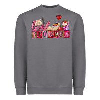 Storm valentines day teacher Heavyweight Sweatshirt - AdoDesignShop