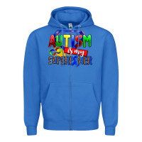 True Royal autism is my superpower Zipper Hoodie - AdoDesignShop