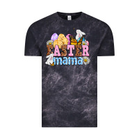 Cloud Black Easter mama Vintage Tee - OliviaCreatesArt