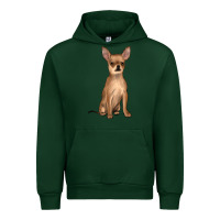 Forest Green chihuahua Urban Hoodie - JahusDesignShop