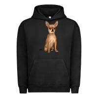 Pigment Black chihuahua Urban Hoodie - JahusDesignShop