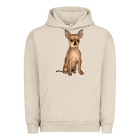 Pigment French Oak chihuahua Urban Hoodie - JahusDesignShop