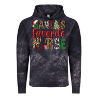 Cloud Black Santa's Favorite Nurse Vintage Hoodie - BundleAndBundleShop