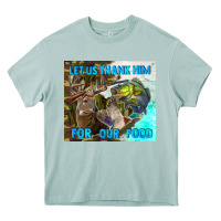 Arona let us thank hım for our food Heavy Core Tee - TumblerDesignByShophia