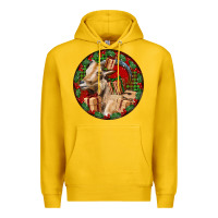 Lemon Spanish Goat Christmas Premium Hoodie - LillyAllenDesigns