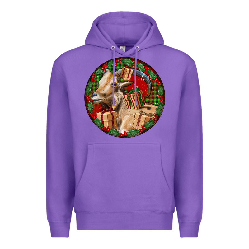 Spanish Goat Christmas Premium Hoodie by LillyAllenDesigns | Teevron