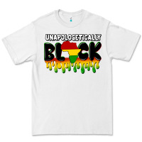 White unapologetically black Premium Tee - CowGirlArtShop