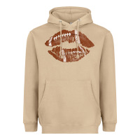 Mushroom football lips Heavyweight Hoodie - AdoDesignShop
