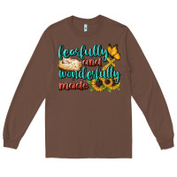 Chestnut Fearfully And Wonderfully Made Long Sleeve Tee - BundleAndBundleShop