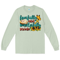 Matcha Fearfully And Wonderfully Made Long Sleeve Tee - BundleAndBundleShop