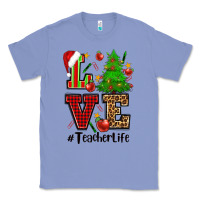 Colony Blue love teacher life christmas Classic Tee - CowGirlArtShop