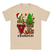 Mushroom love teacher life christmas Classic Tee - CowGirlArtShop