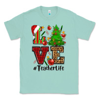 Seafoam love teacher life christmas Classic Tee - CowGirlArtShop