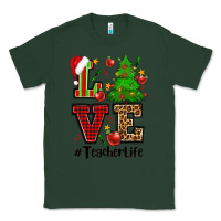 Sports Green love teacher life christmas Classic Tee - CowGirlArtShop