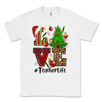 White love teacher life christmas Classic Tee - CowGirlArtShop