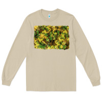 Mushroom camouflage glitter background Long Sleeve Tee - RanaPortraitStore