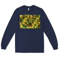 Navy camouflage glitter background Long Sleeve Tee - RanaPortraitStore