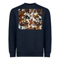 Navy cowhide Heavyweight Sweatshirt - AdoDesignShop