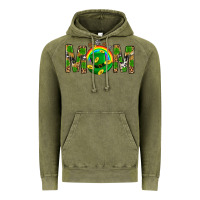 Vintage Olive Western Mom With Shamrocks Vintage Hoodie - BundleAndBundleShop