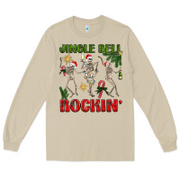 Mushroom Jingle Bell Rockin' Long Sleeve Tee - BundleAndBundleShop