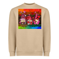 Mushroom valentines day gnome Heavyweight Sweatshirt - AdoDesignShop