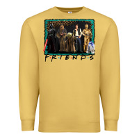 Antique Gold friends movie characters Premium Sweatshirt - AdoDesignShop