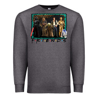 Charcoal Heather friends movie characters Premium Sweatshirt - AdoDesignShop