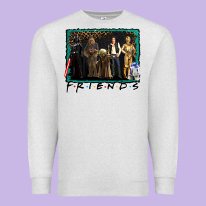 Friends Movie Characters Premium Sweatshirt Designed By Adodesignshop