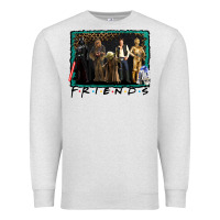 Oatmeal Heather friends movie characters Premium Sweatshirt - AdoDesignShop